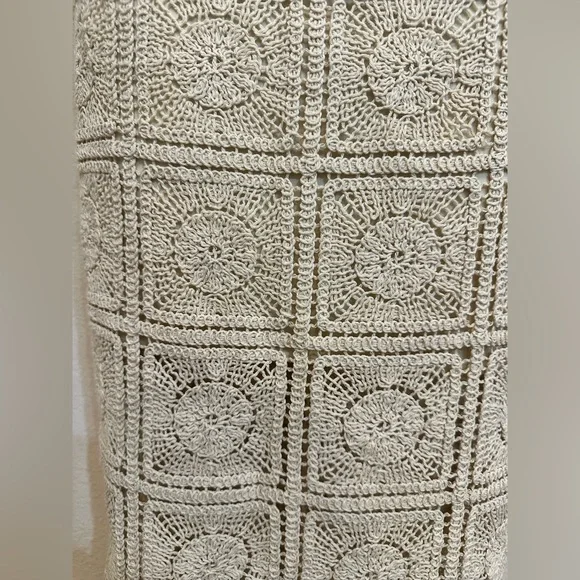 Primark Beige Crochet Skirt - Picture 2 of 8